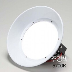 국산 고효율 LED 공장등 일광 IKELED-HTKC-150W(갓포함) DC타입
